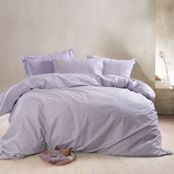 Πάπλωμα Υπέρδιπλο Σετ Diva Polene Mauve Polycotton Rythmos (220x240) 3Τεμ