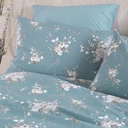 Μαξιλαροθήκες Σετ Diva Linie Blue Polycotton Rythmos (50x70) 2Τεμ