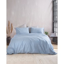 Σεντόνια Υπέρδιπλα Σετ Diva Polene Blue Polycotton Rythmos (230x270) 4Τεμ