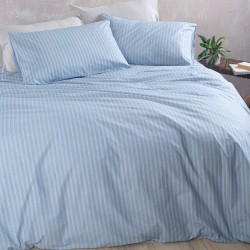 Κουβερλί Μονό Σετ Diva Polene Blue Polycotton Rythmos (160x240) 2Τεμ Κουβερλί Μονό Σετ Diva Polene Blue Polycotton Rythmos (160x240) 2Τεμ
