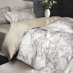 Πάπλωμα Υπέρδιπλο Σετ Eclair 300TC Tencel Rythmos (235x250) 3Τεμ