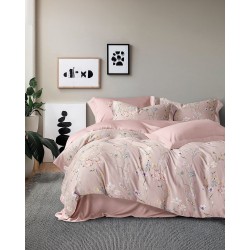 Σεντόνια King Σετ Feline 300TC Tencel Rythmos (245x270) 4Τεμ