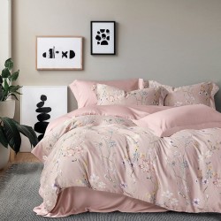 Πάπλωμα Υπέρδιπλο Σετ Feline 300TC Tencel Rythmos (235x250) 3Τεμ