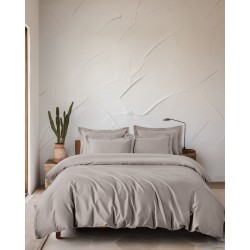 Σεντόνια King Σετ Glacier Beige-Sand 300TC Tencel Rythmos (245x270) 4Τεμ