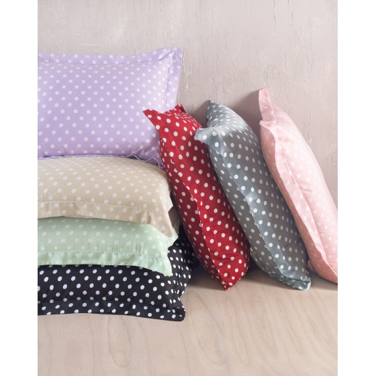 Κουβερλί Υπέρδιπλο Σετ Coquette Lilac 200TC Satin Cotton Rythmos (220x240) 3Τεμ