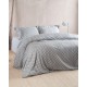 Πάπλωμα Υπέρδιπλο Σετ Coquette Grey 200TC Satin Cotton Rythmos (220x240) 3Τεμ