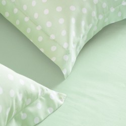 Πάπλωμα Υπέρδιπλο Σετ Coquette Mint 200TC Satin Cotton Rythmos (220x240) 3Τεμ