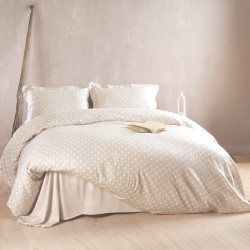 Πάπλωμα Υπέρδιπλο Σετ Coquette Beige 200TC Satin Cotton Rythmos (220x240) 3Τεμ