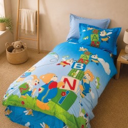 Πάπλωμα Παιδικό Μονό Σετ Kids Bambini Satin Cotton Rythmos (160x240) 2Τεμ Πάπλωμα Παιδικό Μονό Σετ Kids Bambini Satin Cotton Rythmos (160x240) 2Τεμ