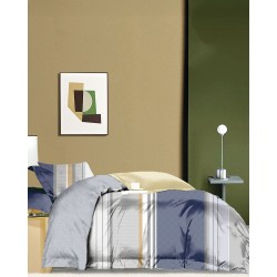 Σεντόνια Υπέρδιπλα Σετ Spirit Cattle 200TC Satin Cotton Rythmos (230x260) 4Τεμ