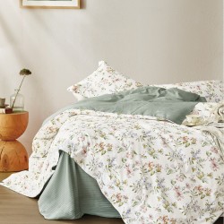 Πάπλωμα Υπέρδιπλο Σετ Status Rosado 230TC Satin Cotton Rythmos (235x250) 3Τεμ