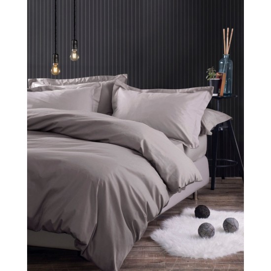 Σεντόνια Υπέρδιπλα Σετ Scenario 200TC Satin Cotton Rythmos (245x270) 4Τεμ