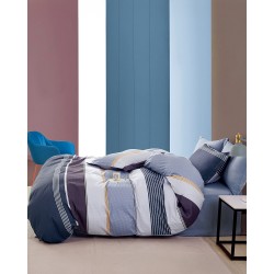 Σεντόνια Υπέρδιπλα Σετ Spirit Hunter Satin Cotton Rythmos (230x260) 4Τεμ