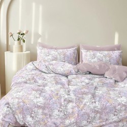 Πάπλωμα Υπέρδιπλο Σετ Spirit Evie 200TC Satin Cotton Rythmos (220x240) 3Τεμ