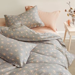 Πάπλωμα Υπέρδιπλο Σετ Spirit Limone 200TC Satin Cotton Rythmos (220x240) 3Τεμ