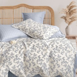 Πάπλωμα Υπέρδιπλο Σετ Spirit Riley 200TC Satin Cotton Rythmos (220x240) 3Τεμ