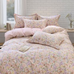 Πάπλωμα Υπέρδιπλο Σετ Spirit Oasis 200TC Satin Cotton Rythmos (220x240) 3Τεμ