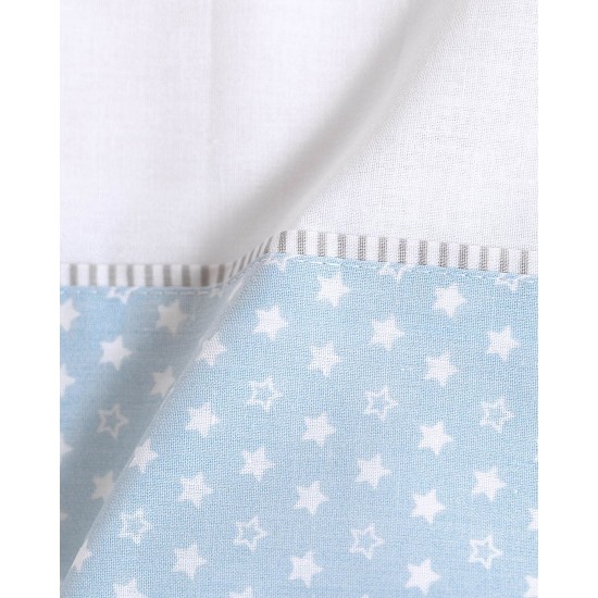 Σεντόνια Βρεφικά Κούνιας Σετ Newborn Felix Light Blue Cotton Rythmos (100x160) 3Τεμ Σεντόνια Βρεφικά Κούνιας Σετ Newborn Felix Light Blue Cotton Rythmos (100x160) 3Τεμ