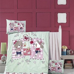 Σεντόνια Βρεφικά Κούνιας Σετ Newborn Sleepy Cotton Rythmos (100x150) 3Τεμ