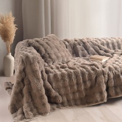 Κουβέρτα Pop Rabbit Taupe Rythmos (130x180) 1Τεμ