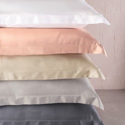 Μαξιλαροθήκες Σετ Bamboo Beige 300TC Cotton Rythmos (50x70) 2Τεμ