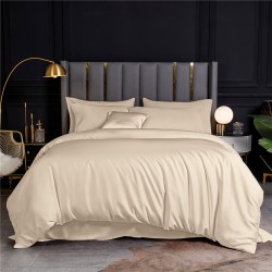 Μαξιλαροθήκες Σετ Bamboo Beige 300TC Cotton Rythmos (50x70) 2Τεμ