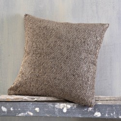 Διακοσμητική Μαξιλαροθήκη Living Room Rowen Brown Jacquard Rythmos (40x40) 1Τεμ