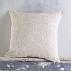 Διακοσμητική Μαξιλαροθήκη Living Room Tempe Ecru Jacquard Rythmos (40X40) 1Τεμ