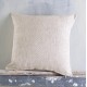 Διακοσμητική Μαξιλαροθήκη Living Room Tempe Ecru Jacquard Rythmos (40X40) 1Τεμ
