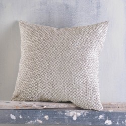 Διακοσμητική Μαξιλαροθήκη Living Room Tempe Beige Jacquard Rythmos (40X40) 1Τεμ