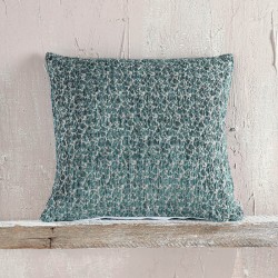 Διακοσμητική Μαξιλαροθήκη Chinille Stefan Petrol Jacquard Rythmos (40x40) 1Τεμ