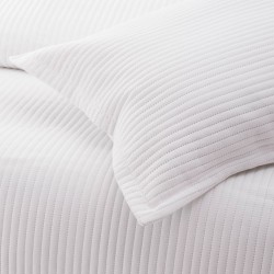 Κουβερλί Υπέρδιπλο Σετ Coverlet Jazz Ecru Micosatin Rythmos (220x240) 3Τεμ
