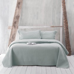 Κουβερλί Υπέρδιπλο Σετ Coverlet Jazz Aqua Micosatin Rythmos (220x240) 3Τεμ