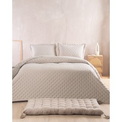 Κουβερλί Μονό Σετ Tener Beige Microsatin Rythmos (160x240) 2Τεμ