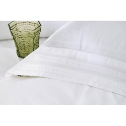 Νυφικά Υπέρδιπλα Σετ Wedding Collection Klelia White Microsatin Rythmos 7Τεμ