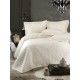 Κουβερλί Υπέρδιπλα Σετ Wedding Collection Erato Ecru Microsatin Rythmos (230x250) 3Τεμ