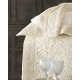 Κουβερλί Υπέρδιπλα Σετ Wedding Collection Erato Ecru Microsatin Rythmos (230x250) 3Τεμ