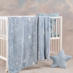 Κουβέρτα Fleece Βρεφική Κούνιας Kids Oddity Flannel Fleece Luminus Rythmos (110x140) 1Τεμ