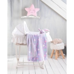 Κουβέρτα Fleece Κούνιας Soft Fur Starday Luminous Flannel Fleece Rythmos (110x140) 1Τεμ