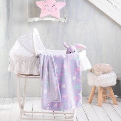 Κουβέρτα Fleece Κούνιας Soft Fur Starday Luminous Flannel Fleece Rythmos (110x140) 1Τεμ