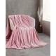 Κουβέρτα Fleece Υπέρδιπλη Soft Blanket Harmonie Pink Jacquard Rythmos (220x240) 1Τεμ