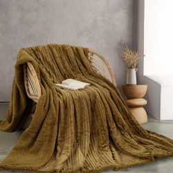 Κουβέρτα Fleece Με Sherpa Υπέρδιπλη Soft Blanket Jollein Gold Jacquard Rythmos (220x240) 1Τεμ Κουβέρτα Fleece Με Sherpa Υπέρδιπλη Soft Blanket Jollein Gold Jacquard Rythmos (220x240) 1Τεμ