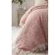 Κουβέρτα Μουσελίνα Υπέρδιπλη Blanket Aether Pink Rythmos (240x260) 1Τεμ