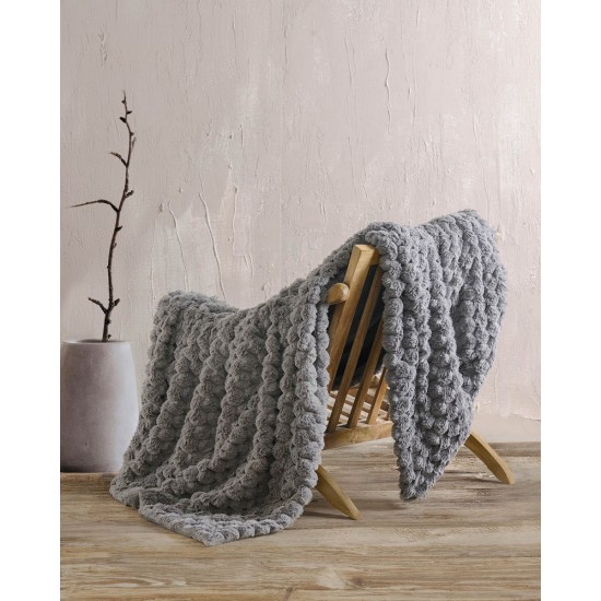 Κουβέρτα Καναπέ Living Room Bella Grey Rythmos (130x180) 1Τεμ