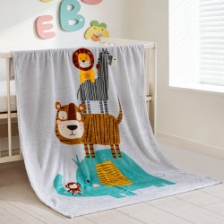 Κουβέρτα Fleece Κούνιας Newborn Parade Rythmos (110x140) 1Τεμ