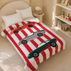 Κουβερτοπάπλωμα Με Sherpa Παιδικό Μονό Kids Velocity Rythmos (160x220) 1Τεμ