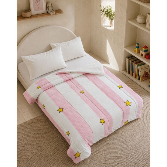 Κουβέρτα Fleece Παιδική Μονή Kids Starlit Rythmos (160x220) 1Τεμ