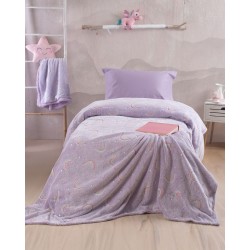 Κουβέρτα Fleece Παιδική Μονή Kids Nelie Flannel Fleece Luminus Rythmos (160x220) 1Τεμ