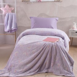 Κουβέρτα Fleece Παιδική Μονή Kids Nelie Flannel Fleece Luminus Rythmos (160x220) 1Τεμ