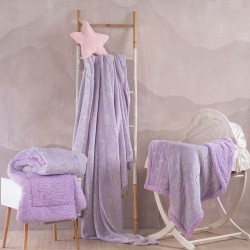 Κουβέρτα Fleece Παιδική Μονή Kids Nelie Flannel Fleece Luminus Rythmos (160x220) 1Τεμ